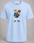 T-Shirt Mistrzowski Koziołek 2026-Błękitny