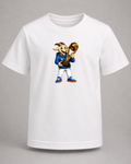 T-Shirt Dziecięcy Mistrzowski Koziołek 2026-Biały