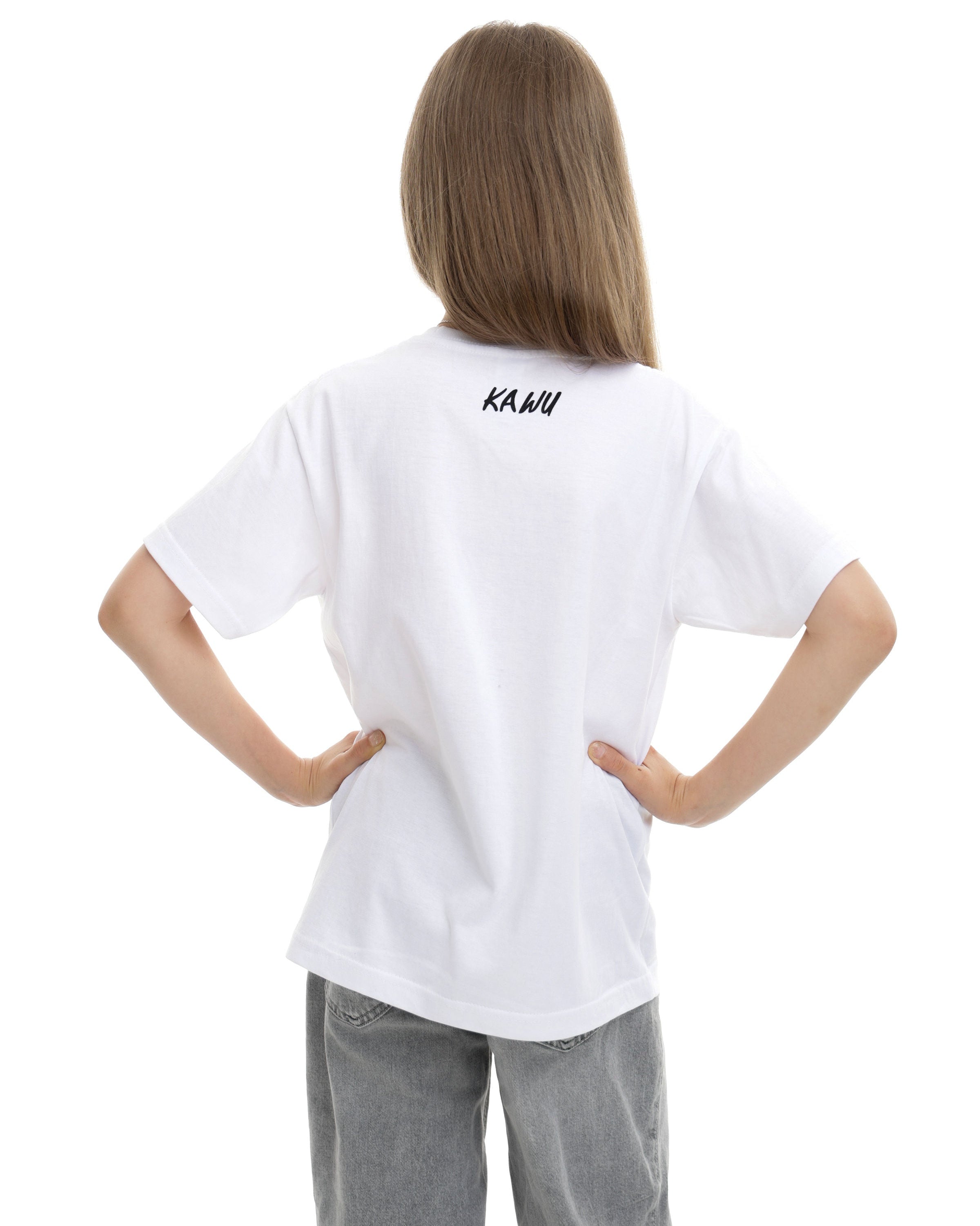 T-Shirt Dziecięcy Mistrzowski Koziołek 2026-Biały